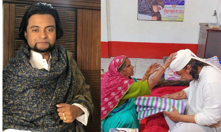 আয়ানা ফাউন্ডেশনের উদ্যােগে সূফিগুরু শাহজাদা খানের মাধ্যমে ৫ শতাধিক শীতবস্ত্র বিতরণ