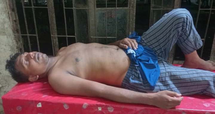 তাড়াইলে সাংবাদিকের উপর হামলা
