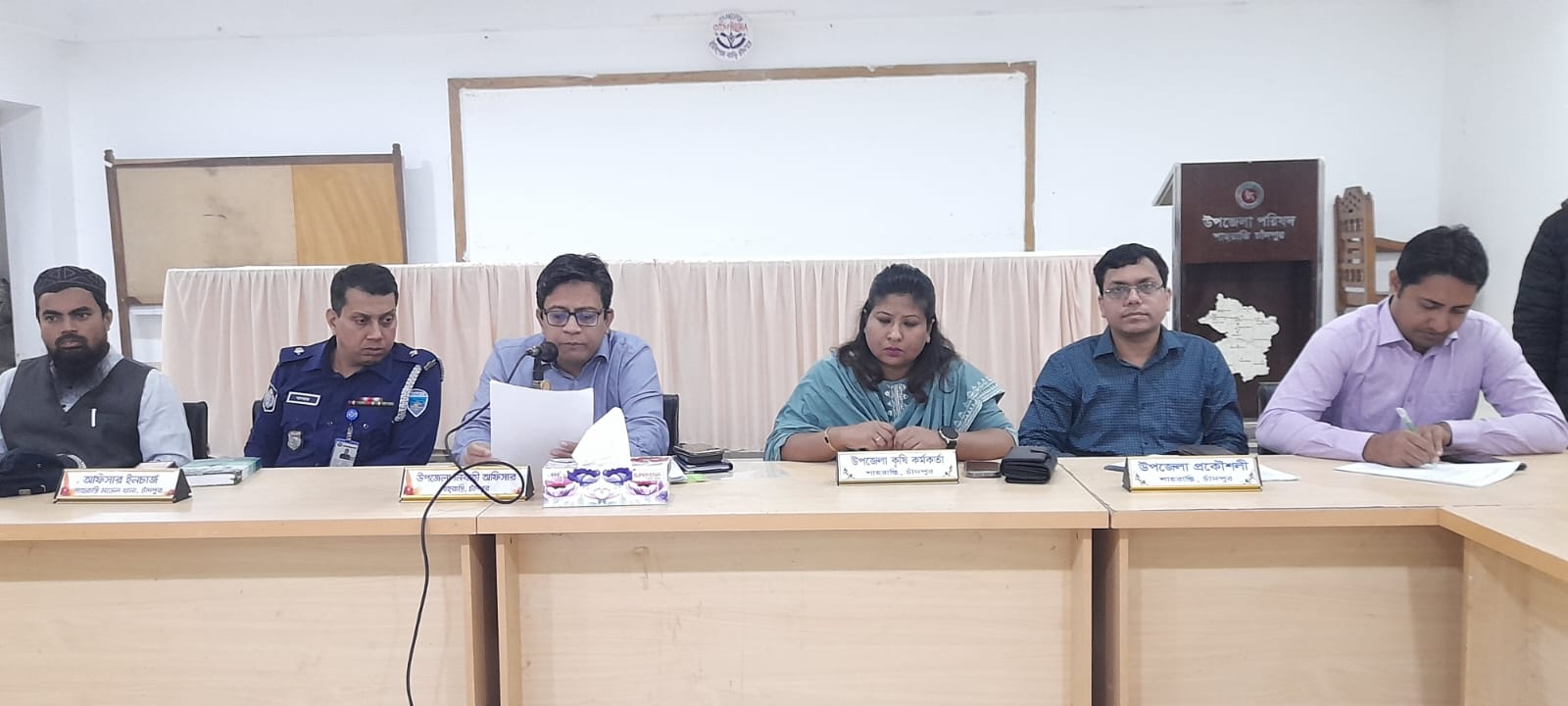 মহান বিজয় দিবস উদযাপন উপলক্ষে শাহরাস্তিতে প্রস্তুতিমূলক সভা অনুষ্ঠিত