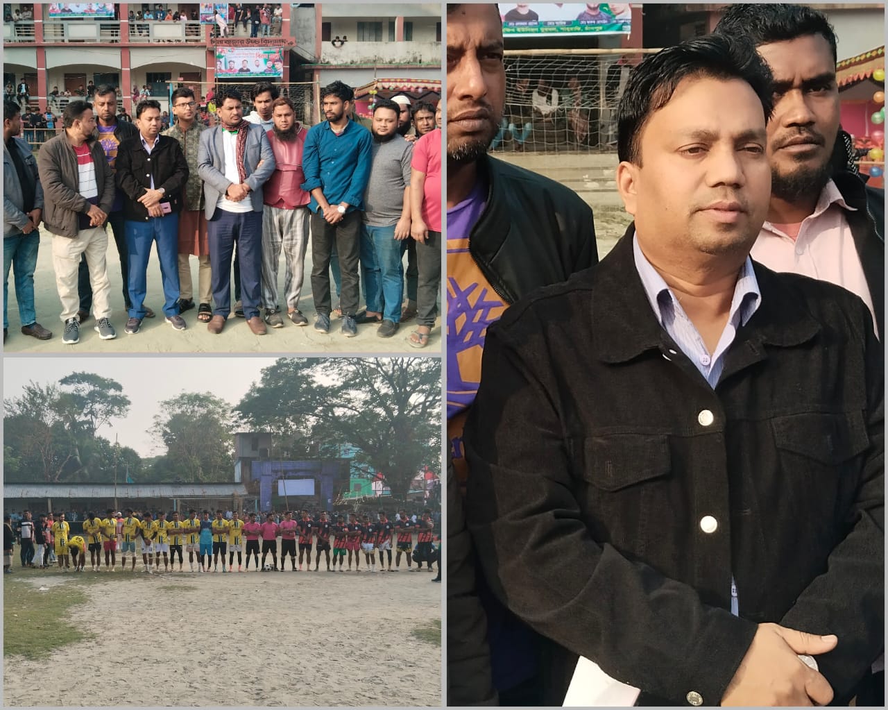 খিলাবাজার বন্ধু ক্লাব আয়োজিত ফুটবল টুর্নামেন্টের ফাইনাল অনুষ্ঠিত
