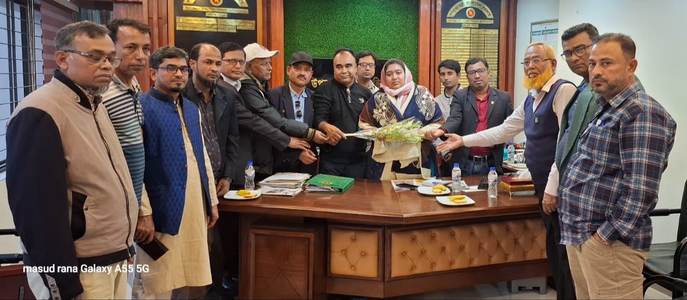 শাহরাস্তির প্রেসক্লাব নেতৃবৃন্দের সাথে নবাগত উপজেলা নির্বাহী কর্মকর্তার মতবিনিময় সভা।