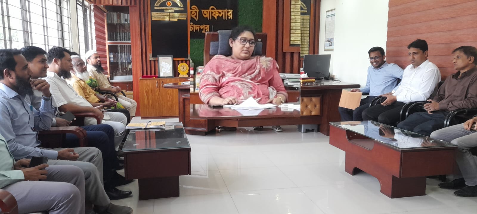 পহেলা বৈশাখ উদযাপন উপলক্ষে শাহরাস্তিতে প্রস্তুতি মুলক সভা অনুষ্ঠিত