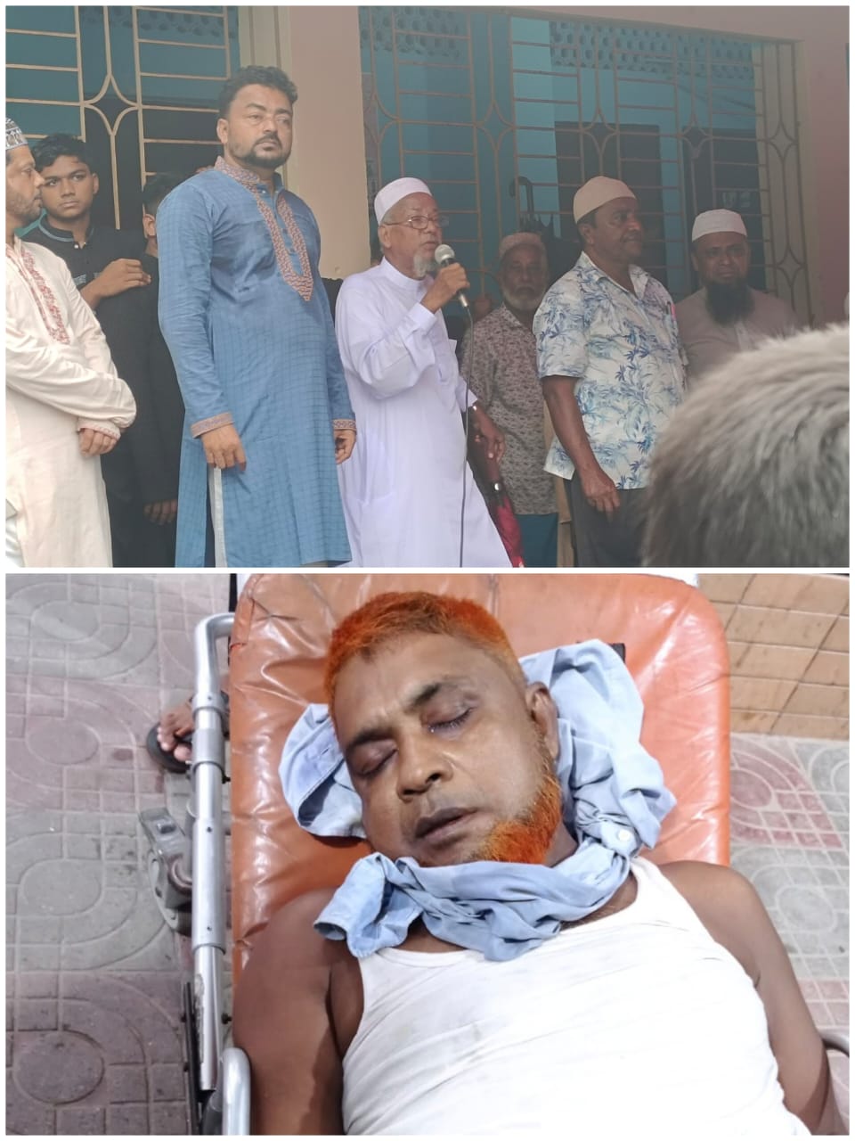 খিলা বাজার স্কুল এন্ড কলেজ মাঠে বিশিষ্ট ব্যবসায়ী হারুন এর নামাজে জানাজা অনুষ্ঠিত।