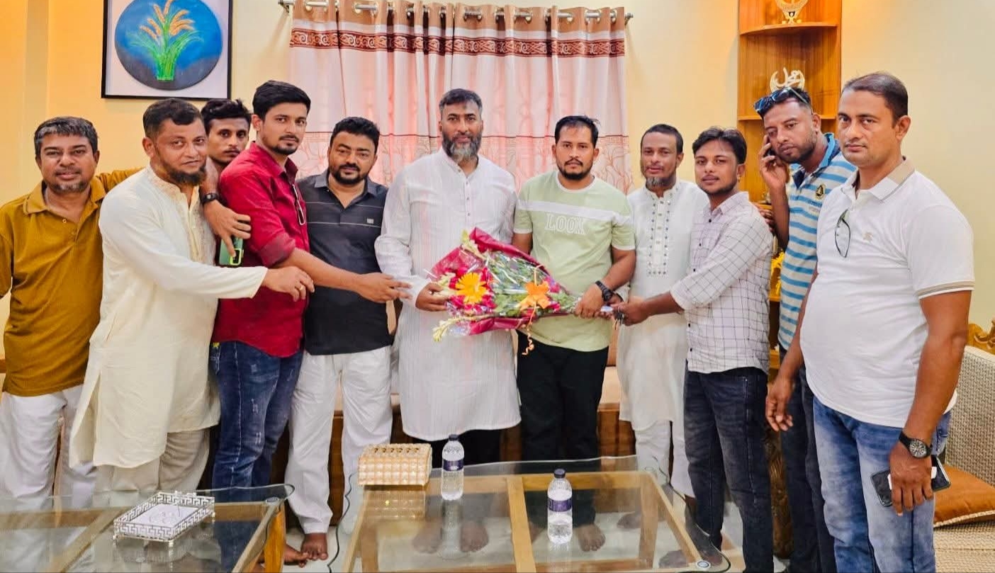 যুবদলের কেন্দ্রীয় সাংগঠনিক সম্পাদক ইসহাক সরকারের শাহরাস্তি সফর