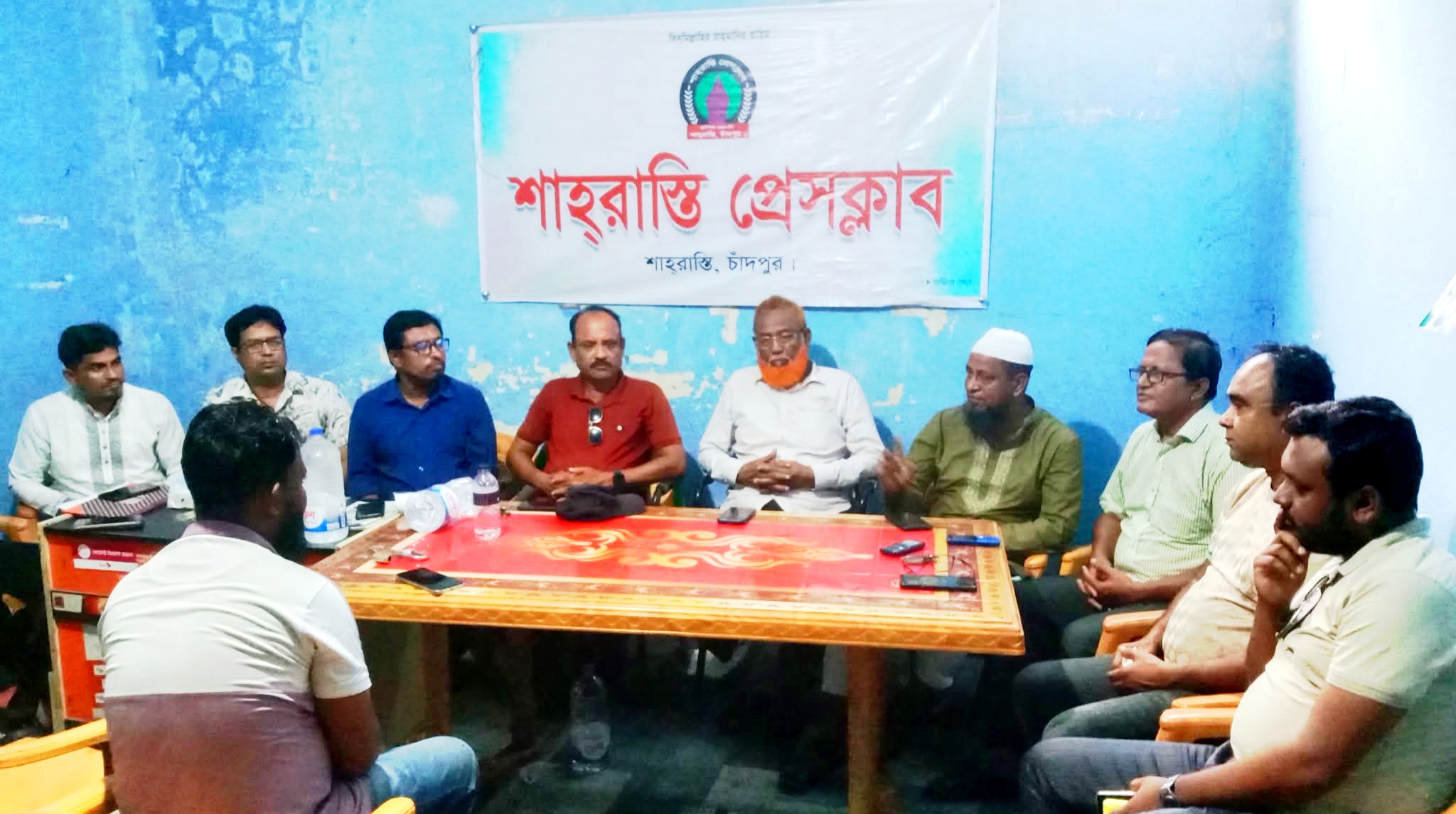 শাহরাস্তি প্রেসক্লাবের কার্যনিবার্হী কমিটির গুরুত্বপূর্ণ সভা  অনুষ্ঠিত