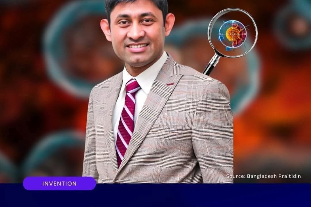 মাত্র ১০ মিনিটে ক্যানসার শনাক্ত, এমন ডিভাইস আবিষ্কার করে বিশ্বজুড়ে আলোচনায় এক বাংলাদেশী