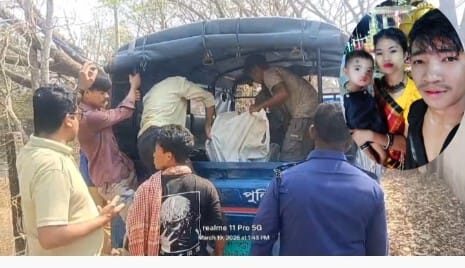 বান্দরবানে পাহাড়ের দেড়শ’ ফুট নীচ থেকে মা-মেয়ের লাশ উদ্ধার