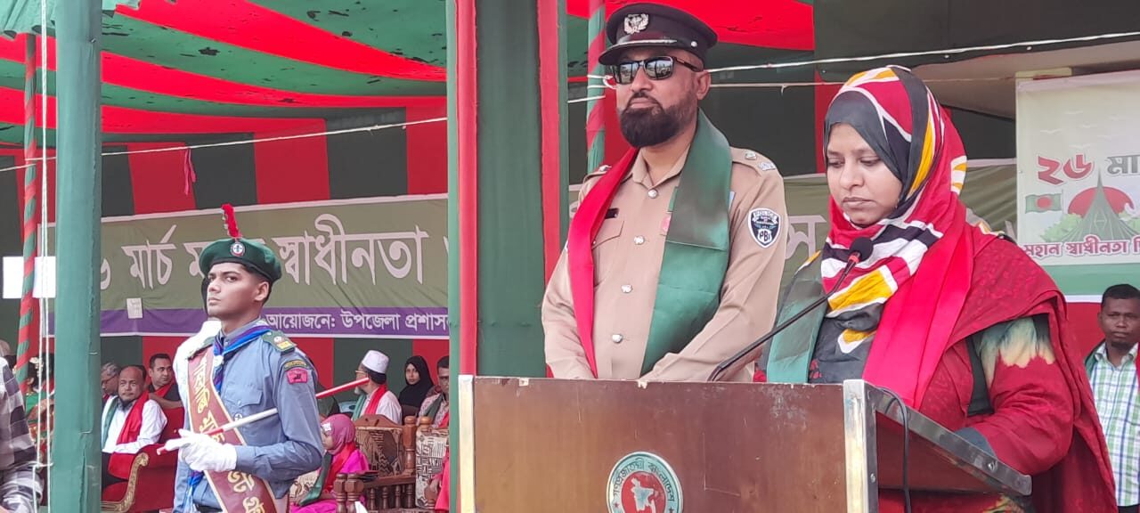 যথাযোগ্য মর্যাদায় শাহরাস্তিতে মহান স্বাধীনতা দিবস উদযাপন করা হয়।