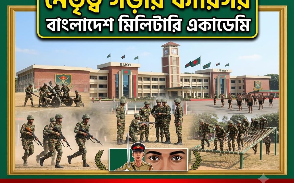 বাংলাদেশ মিলিটারি একাডেমি: নেতৃত্ব গড়ার কারিগর  অধ্যাপক লেঃ কর্নেল (অবঃ) ডা. শেখ আকরাম আলী :