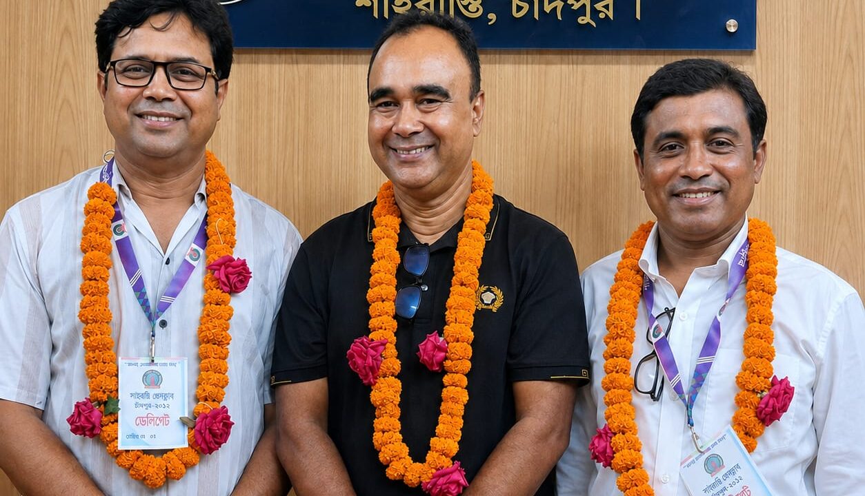 শাহরাস্তি প্রেসক্লাব নির্বাচন সম্পন্ন, সভাপতি, মাসুদ, সম্পাদক নোমান, সাংগঠনিক  বাবলু নির্বাচিত